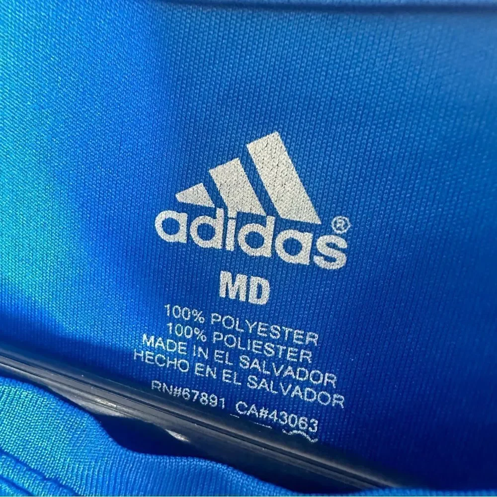 ‎Adidas men’s medium blue shirt